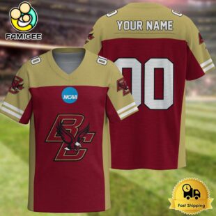 NCAA Boston College Eagles New Logo 2025 Custom Football Jersey