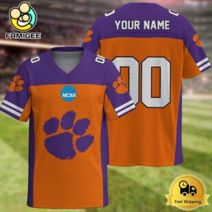 NCAA Clemson Tigers New Logo 2025 Custom Football Jersey