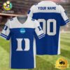NCAA Duke Blue Devils New Logo 2025 Custom Football Jersey