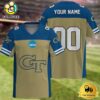 NCAA Georgia Tech Yellow Jackets New Logo 2025 Custom Football Jersey