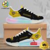 NCAA Iowa Hawkeyes Team Logo Custom Women's Rainbow Atmospheric Cushion Running Shoes