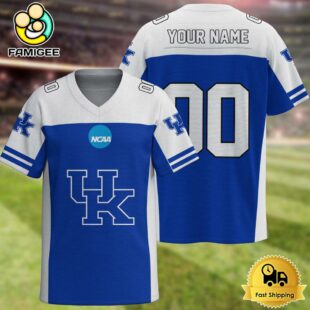 NCAA Kentucky Wildcats New Logo 2025 Custom Football Jersey