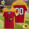 NCAA Louisville Cardinals New Logo 2025 Custom Football Jersey