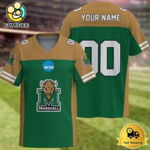 NCAA Marshall Thundering Herd New Logo 2025 Custom Football Jersey