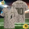 NCAA Miami Hurricanes Military Appreciation Day Custom Football Jersey