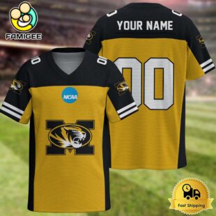 NCAA Missouri Tigers New Logo 2025 Custom Football Jersey