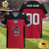 NCAA NC State Wolfpack New Logo 2025 Custom Football Jersey