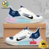 NCAA Penn State Nittany Lions Team Logo Custom Women's Rainbow Atmospheric Cushion Running Shoes