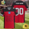 NCAA Rutgers Scarlet Knights New Logo 2025 Custom Football Jersey