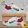 NCAA South Carolina Gamecocks Team Logo Custom Women's Rainbow Atmospheric Cushion Running Shoes