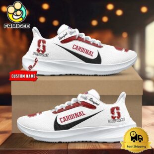 NCAA Stanford Cardinal Custom Lightweight Running Shoes For Sports Fans