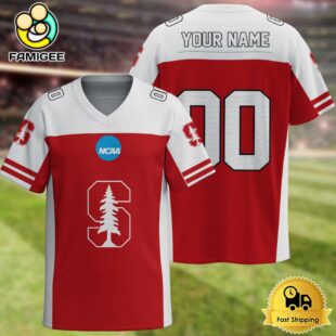 NCAA Stanford Cardinal New Logo 2025 Custom Football Jersey
