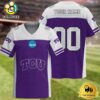 NCAA TCU Horned Frogs New Logo 2025 Custom Football Jersey
