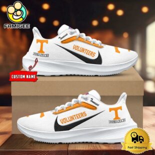 NCAA Tennessee Volunteers Custom Lightweight Running Shoes For Sports Fans