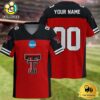 NCAA Texas Tech Red Raiders New Logo 2025 Custom Football Jersey