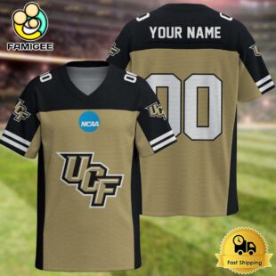 NCAA UCF Knights New Logo 2025 Custom Football Jersey