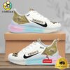 NCAA Ucf Knights Team Logo Custom Women's Rainbow Atmospheric Cushion Running Shoes