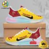 NCAA Usc Trojans Team Logo Custom Women's Rainbow Atmospheric Cushion Running Shoes
