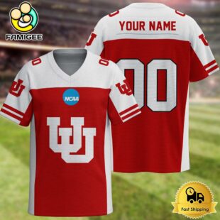 NCAA Utah Utes New Logo 2025 Custom Football Jersey