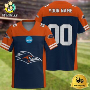 NCAA UTSA Roadrunners New Logo 2025 Custom Football Jersey
