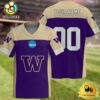NCAA Washington Huskies New Logo 2025 Custom Football Jersey