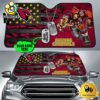 NFL Arizona Cardinals Mascot Breaks Through The Line Custom Auto Sun Shade
