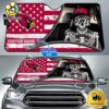 NFL Arizona Cardinals Skeleton Funny Custom Auto Sun Shade