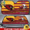 NFL Arizona Cardinals Waving Strong United Under The Colors Custom Auto Sun Shade