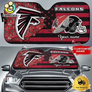 NFL Atlanta Falcons Gridiron Glory Custom Auto Sun Shade