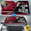 NFL Atlanta Falcons Skeleton Funny Custom Auto Sun Shade