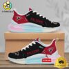NFL Atlanta Falcons Team Logo Custom Women's Rainbow Atmospheric Cushion Running Shoes