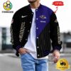 NFL Baltimore Ravens Limited Edition Custom Name Baseball Jacket