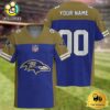 NFL Baltimore Ravens New Logo 2025 Custom Football Jersey