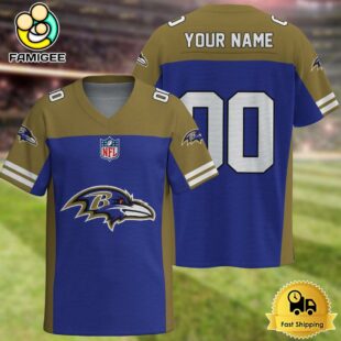 NFL Baltimore Ravens New Logo 2025 Custom Football Jersey