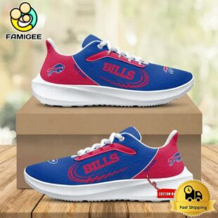 NFL Buffalo Bills Custom Lightweight Running Shoes For Sports Fans