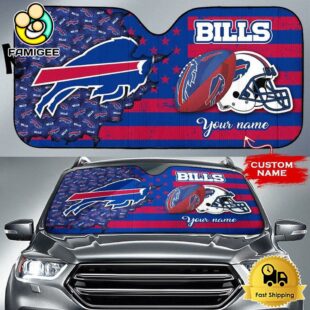 NFL Buffalo Bills Gridiron Glory Custom Auto Sun Shade