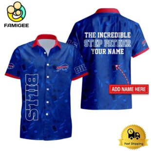 NFL Buffalo Bills The Increadible STEP Father Hawaiian Shirt