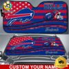 NFL Buffalo Bills Waving Strong United Under The Colors Custom Auto Sun Shade