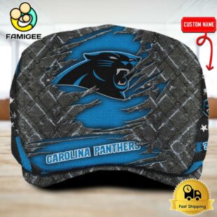 NFL Carolina Panthers American Flag Custom Jeff Cap