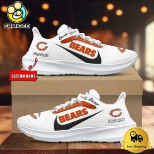NFL Chicago Bears Custom Lightweight Running Shoes For Sports Fans