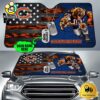 NFL Chicago Bears Mascot Breaks Through The Line Custom Auto Sun Shade