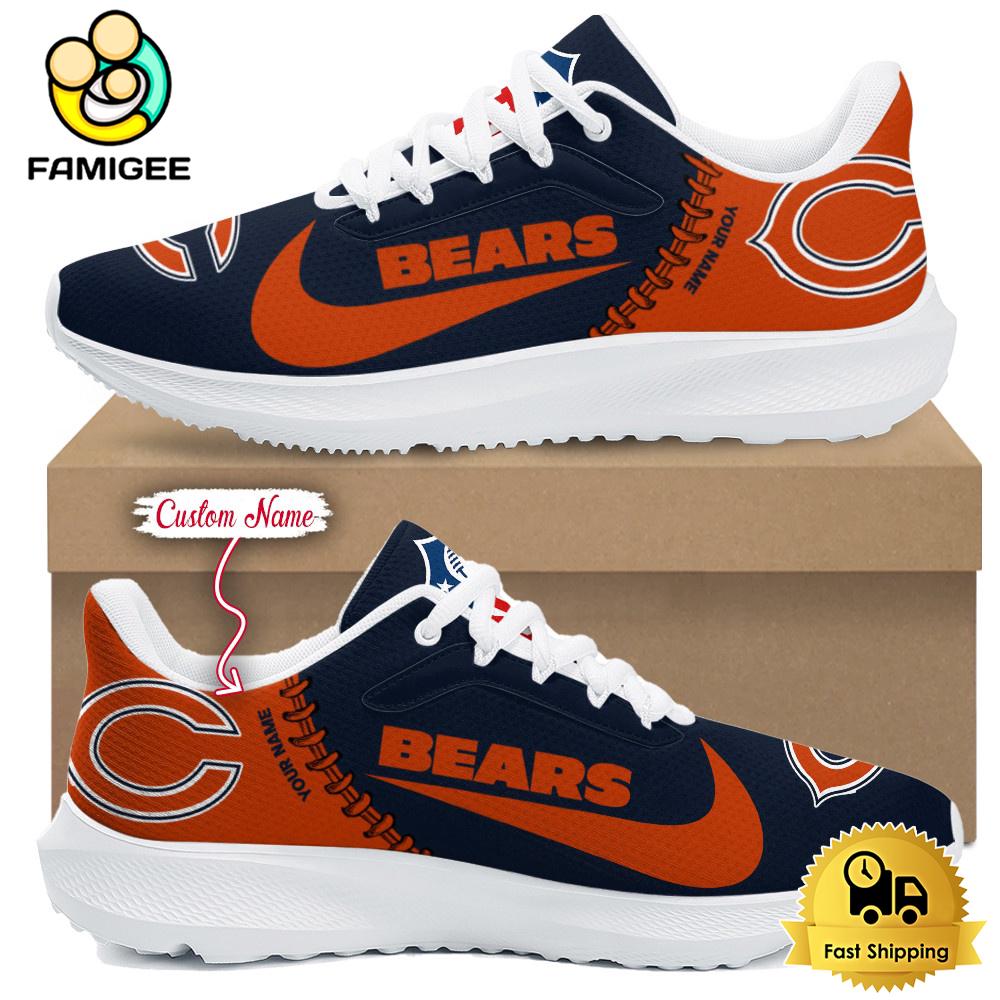 NFL Chicago Bears Personalized Athletic Running Shoes For Fans NFL Chicago Bears Personalized Athletic Running Shoes For Fans