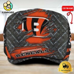 NFL Cincinnati Bengals American Flag Custom Jeff Cap