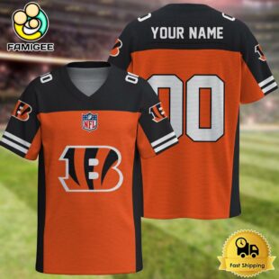 NFL Cincinnati Bengals New Logo 2025 Custom Football Jersey