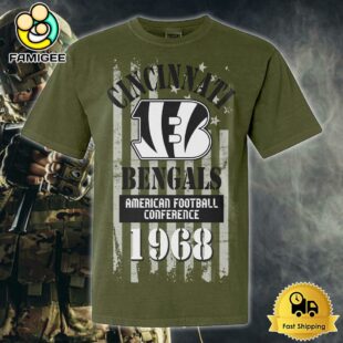 NFL Cincinnati Bengals The Green Military T Shirt