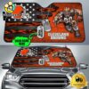 NFL Cleveland Browns Mascot Breaks Through The Line Custom Auto Sun Shade