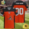 NFL Cleveland Browns New Logo 2025 Custom Football Jersey