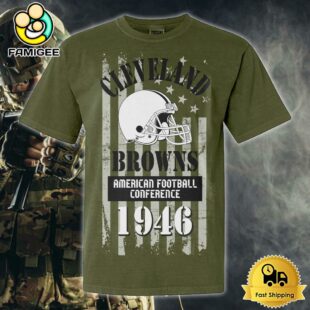 NFL Cleveland Browns The Green Military T Shirt