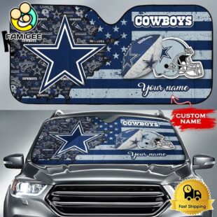 NFL Dallas Cowboys Gridiron Glory Custom Auto Sun Shade