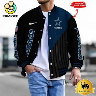 NFL Dallas Cowboys Limited Edition Custom Name Baseball Jacket